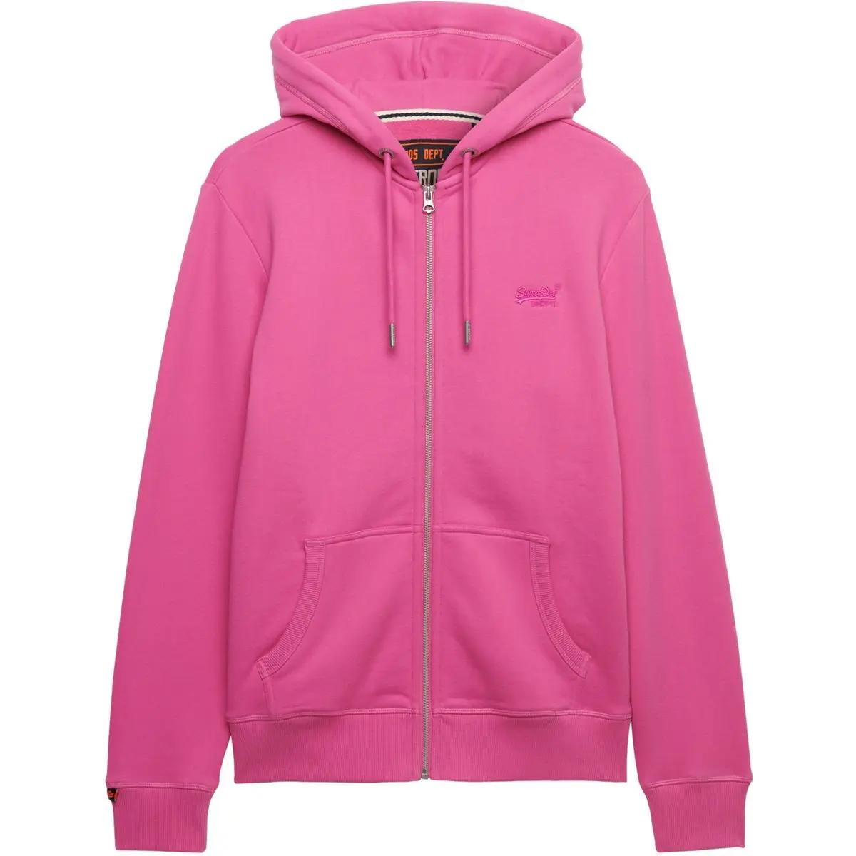 Felpa con cerniera a cappuccio Superdry Logo Essential