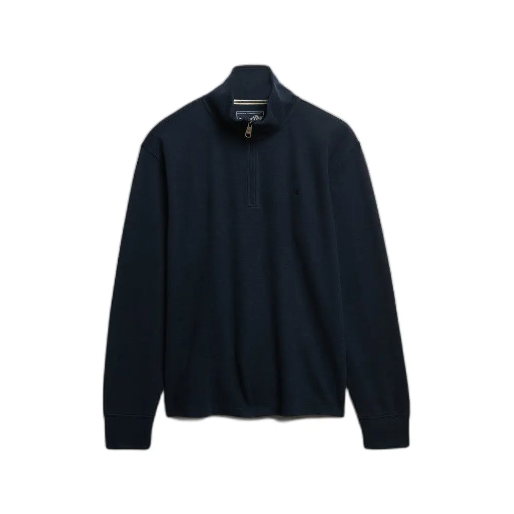 Sweat shirt Superdry Pull à demi zip côtelé EU