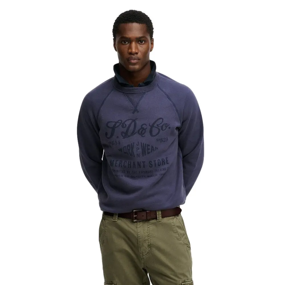 Felpa Superdry Merchant Vintage Print