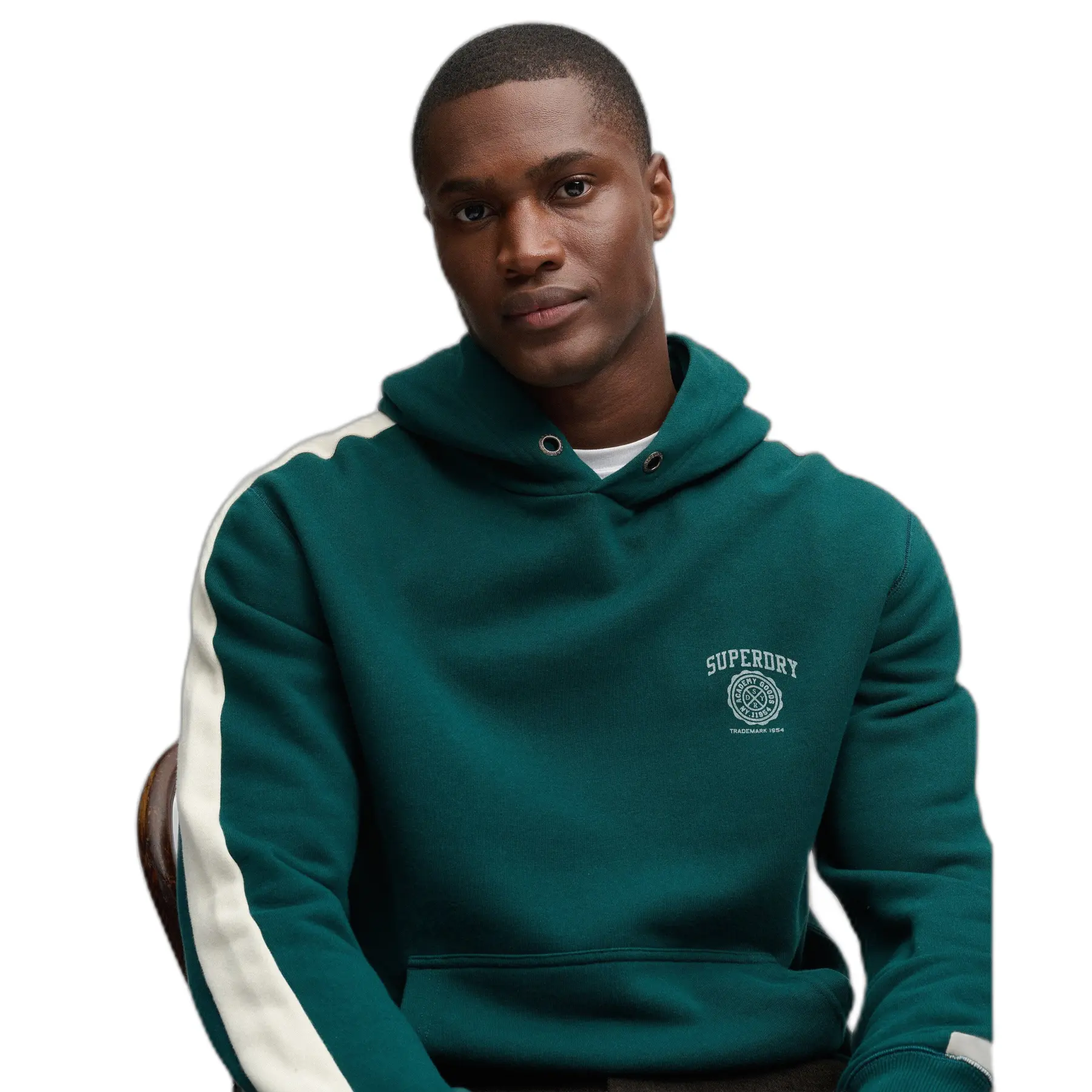 Superdry Homme Sweat à Capuche Athletic Club Coupe Décontractée - vue 2