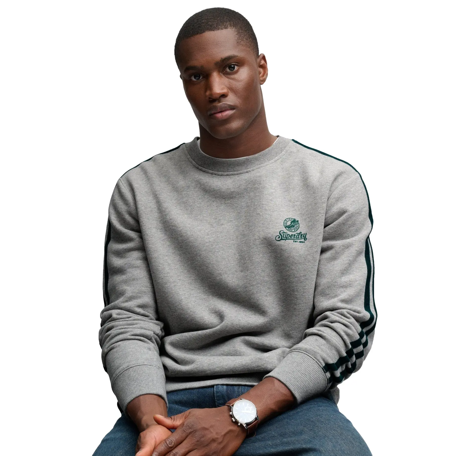 Superdry Homme Sweat Athletic Club Graphique Coupe Décontractée - vue 2