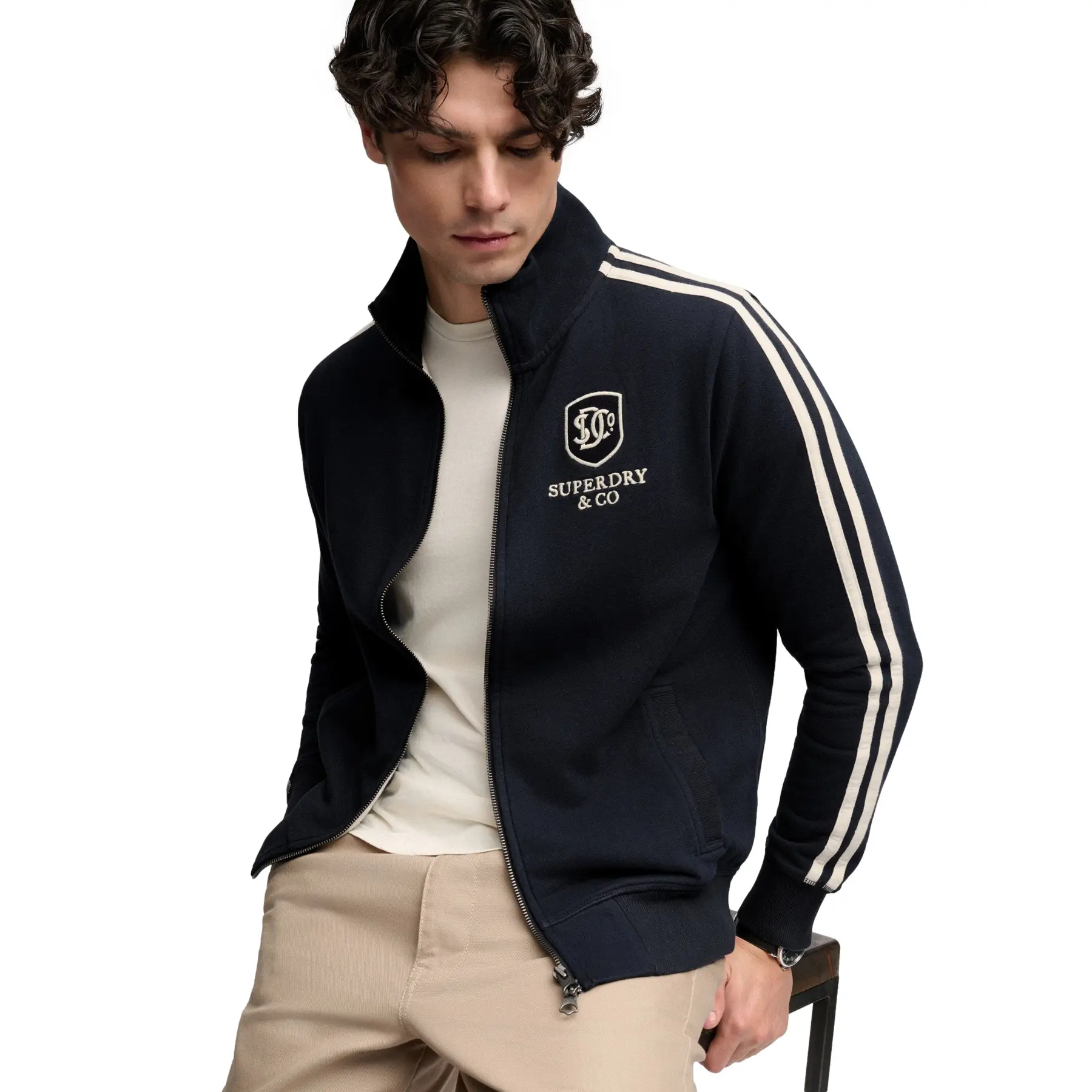 Full Zip Trainingsjacke Superdry Essential Retro