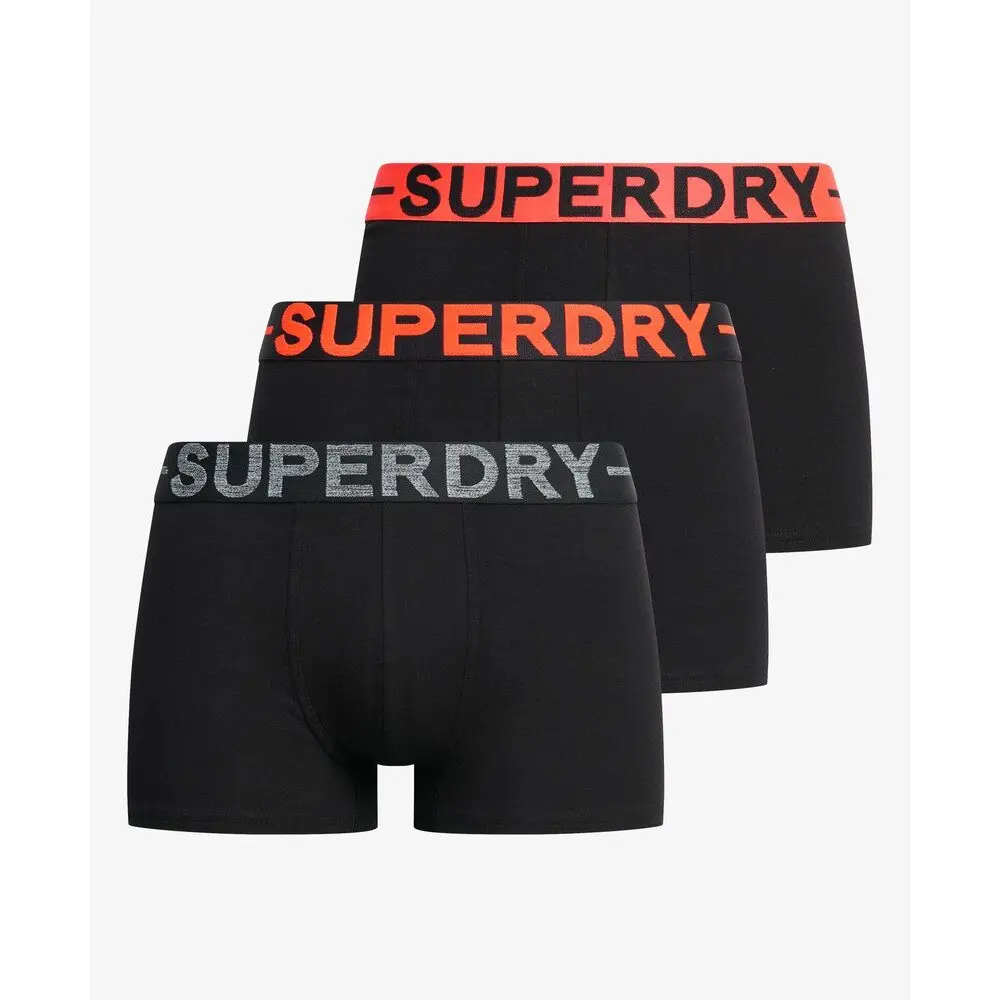 Caleçons Superdry Homme Caleçon Paquet de 3 TRUNK TRIPLE PACK EU - vue 5