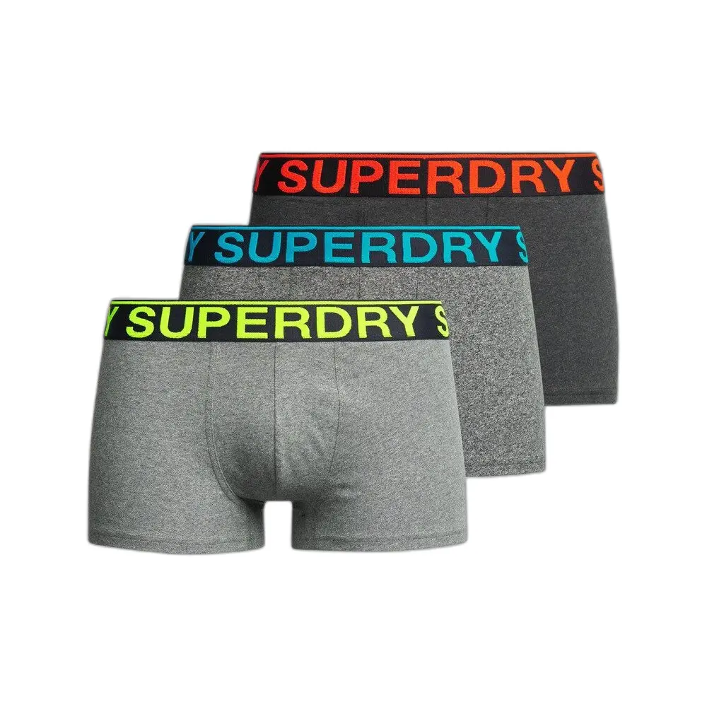 Caleçons Superdry Homme Caleçon Paquet de 3 TRUNK TRIPLE PACK EU - vue 2