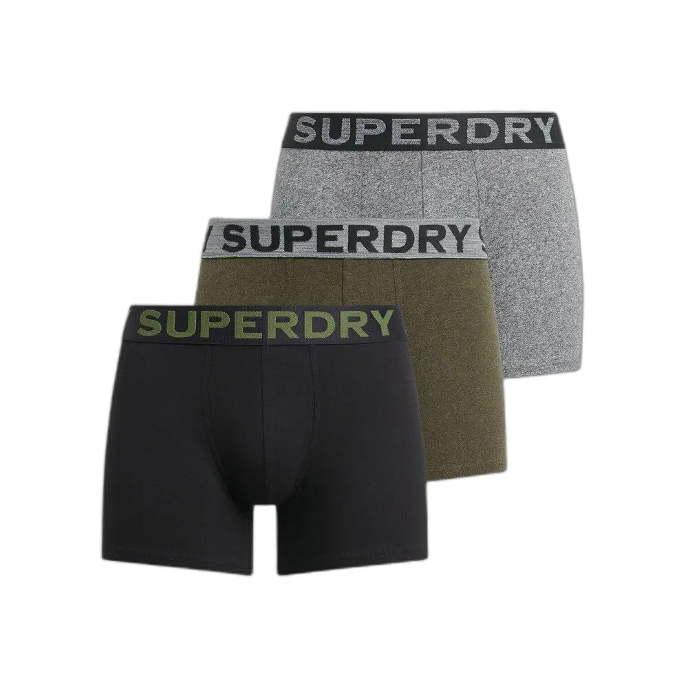 Boxers Superdry Pack x3 essential EU / - vue 2