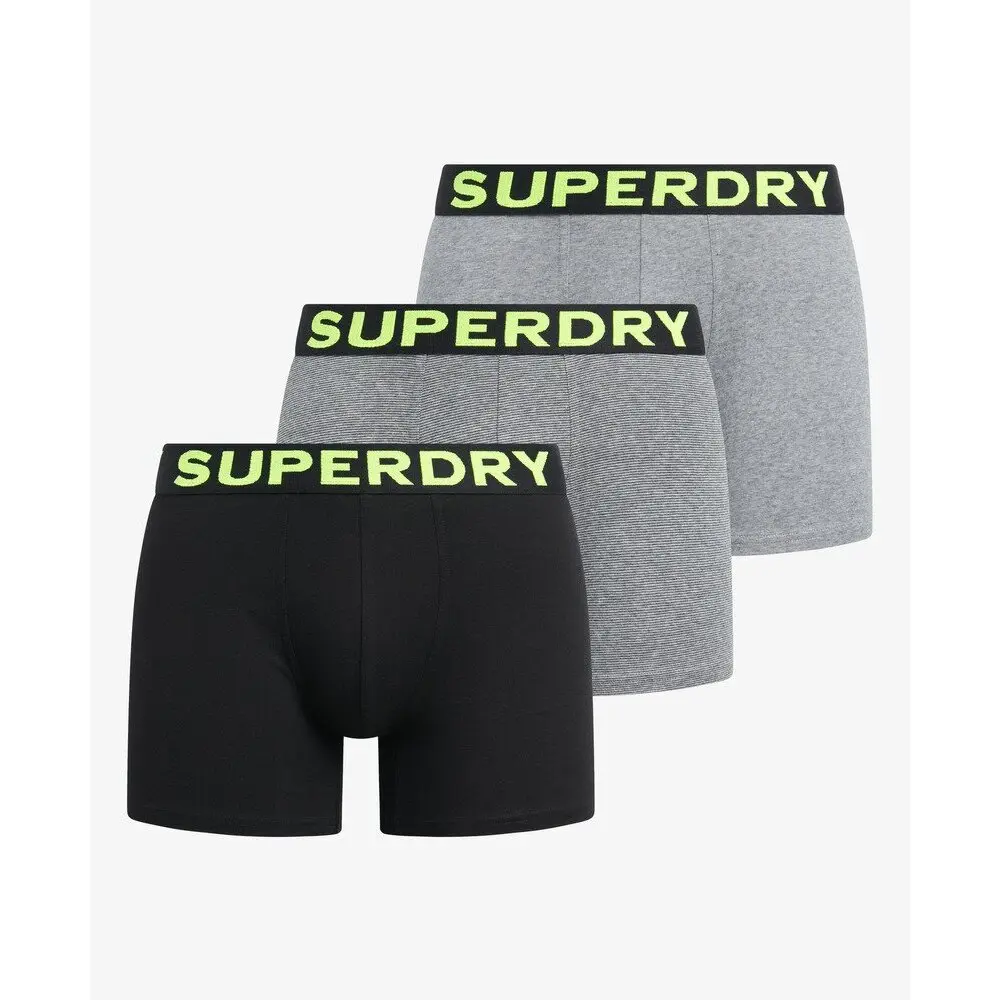 Boxers Superdry Pack x3 essential EU / - vue 2