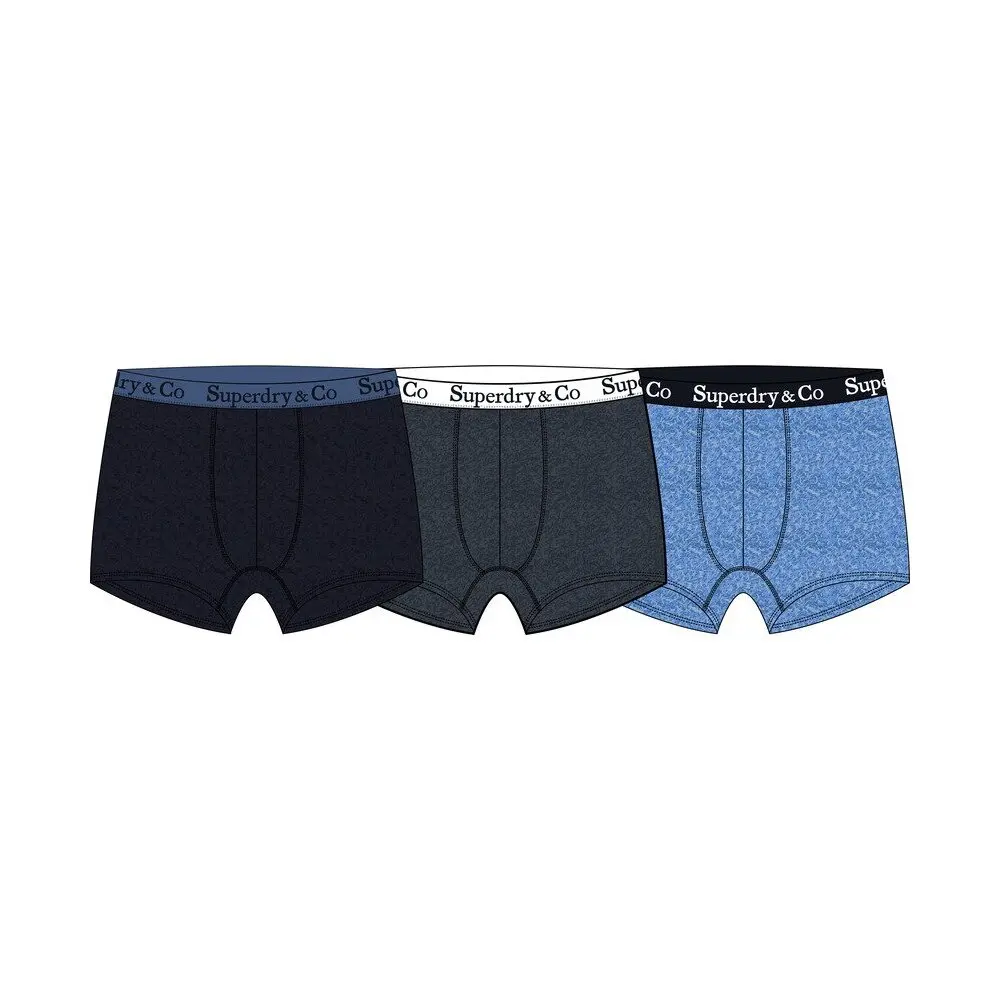 Superdry Homme Lot de 3 Boxers Superdry & Co Coupe Classique Multiple Colours - vue 9
