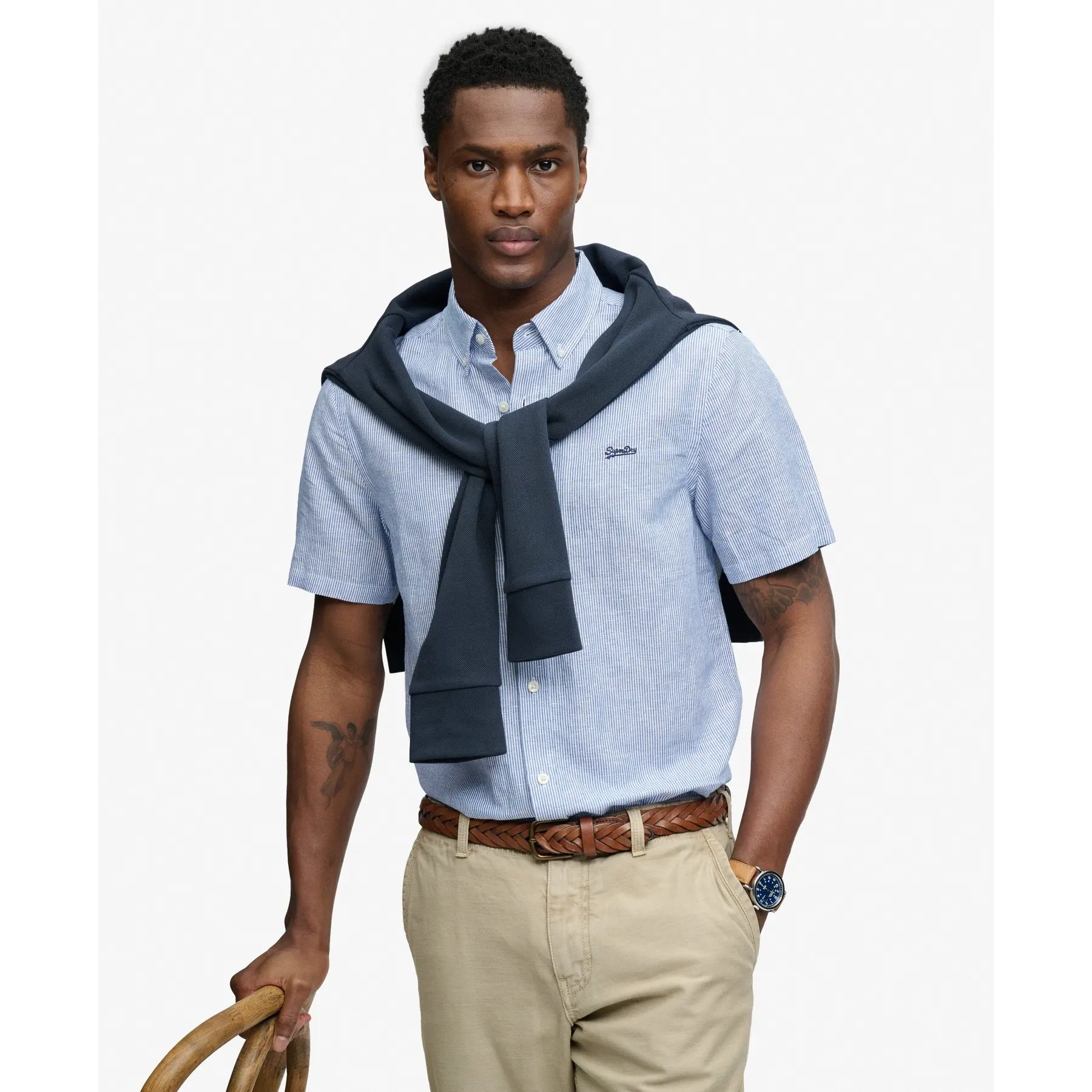 Chemise en lin Superdry - vue 7