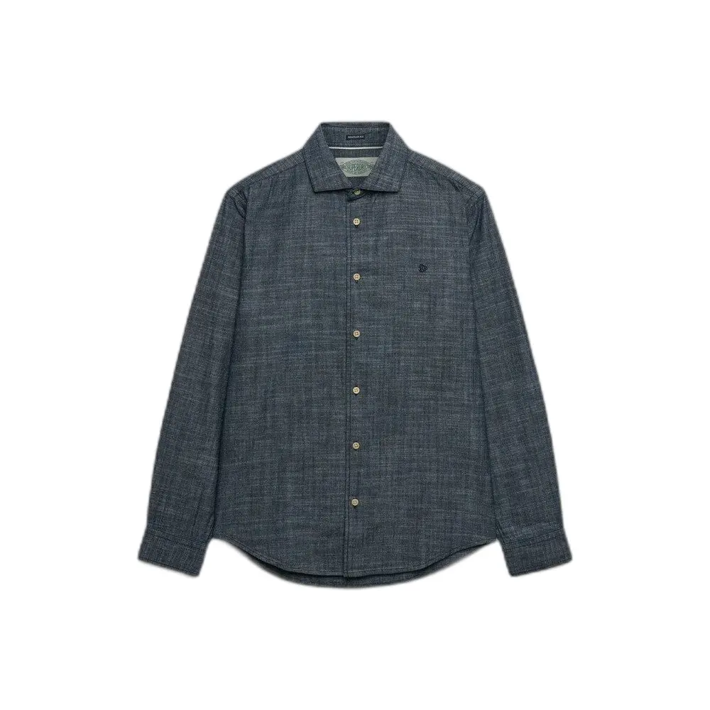 Shirt met lange mouwen Superdry Essentials Chambray