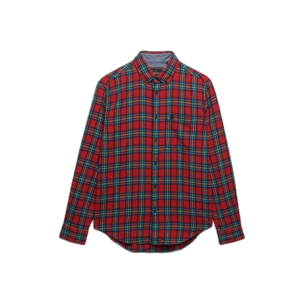 Chemise coton manches longues Superdry Lumberjack