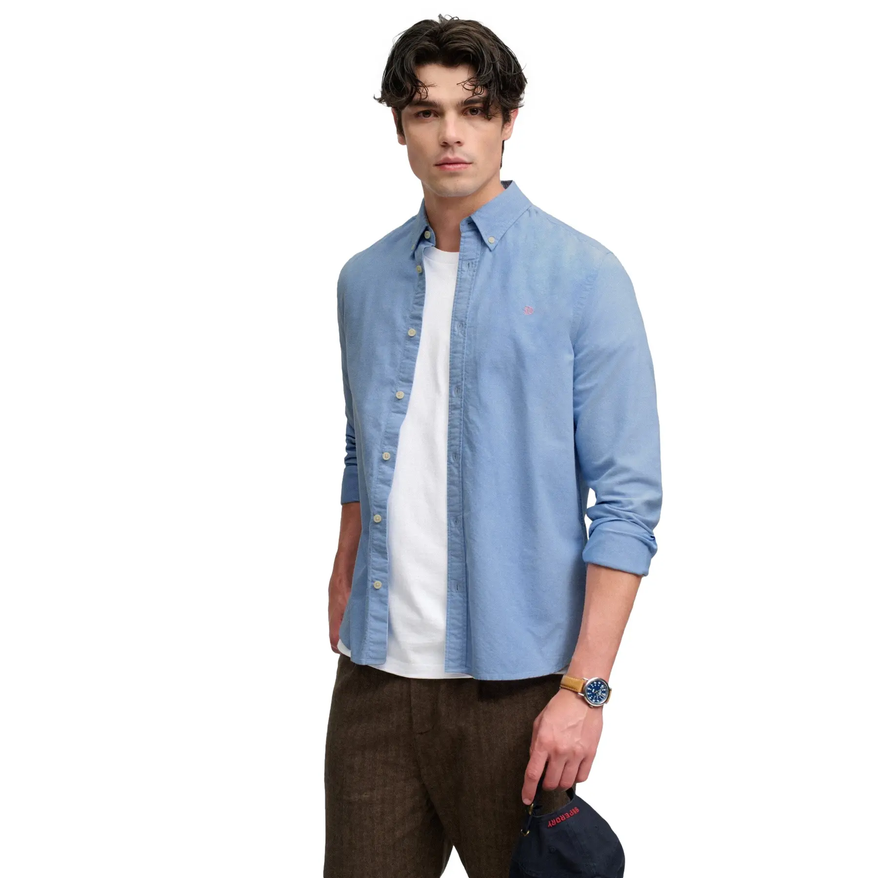 Chemise manches longues Superdry Preppy Oxford