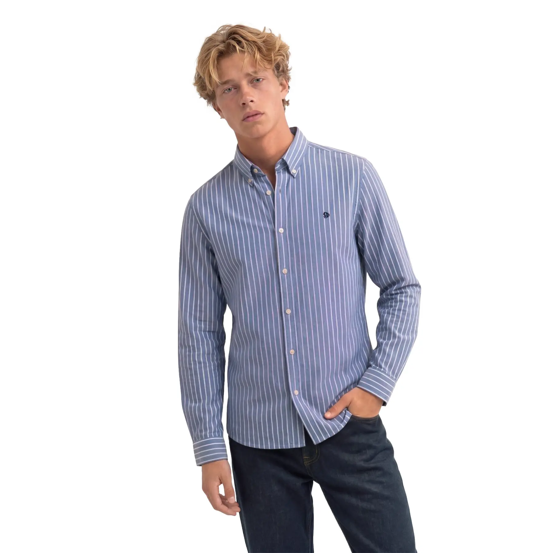 Chemise manches longues Superdry Oxford Preppy