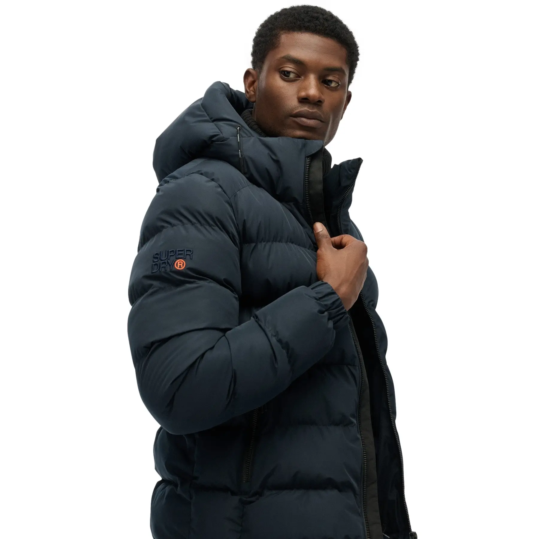 Superdry Uomo Blu Uomini, Giacche Invernali, Sports, (M) - Immagine 3