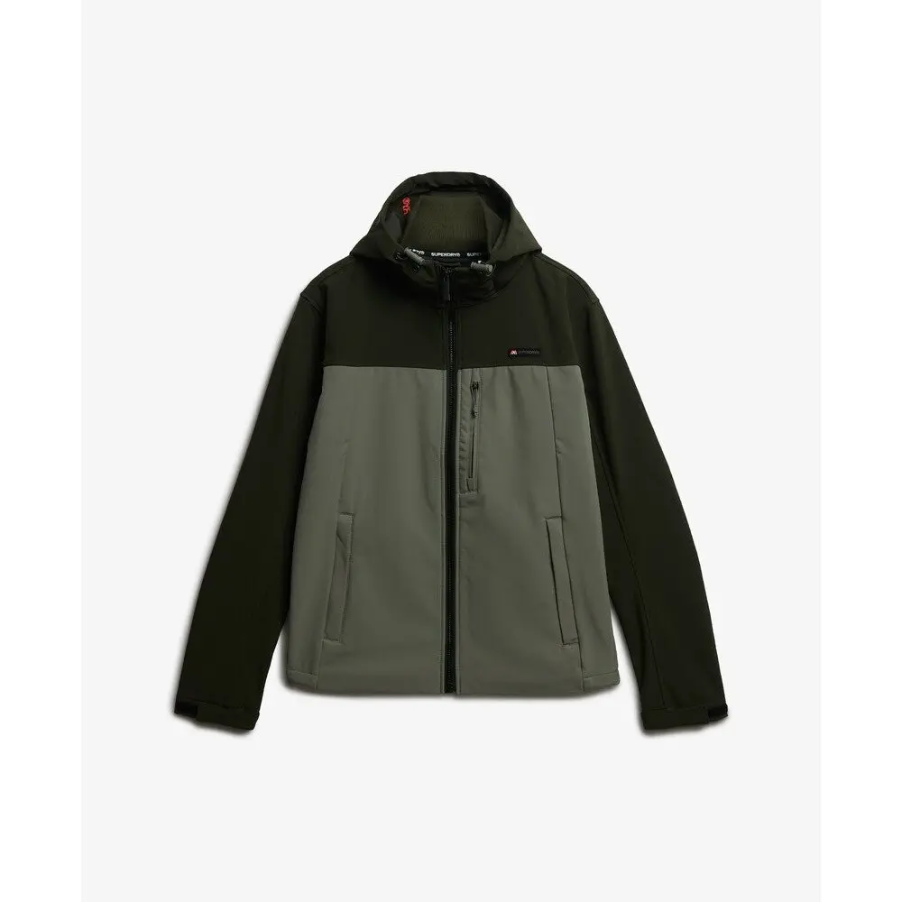 Veste à capuche softshell Superdry