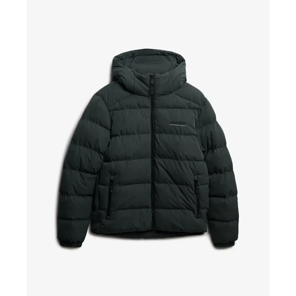 Doudounes Superdry Veste matelassée de sport en microfibre à capuche EU - vue 9