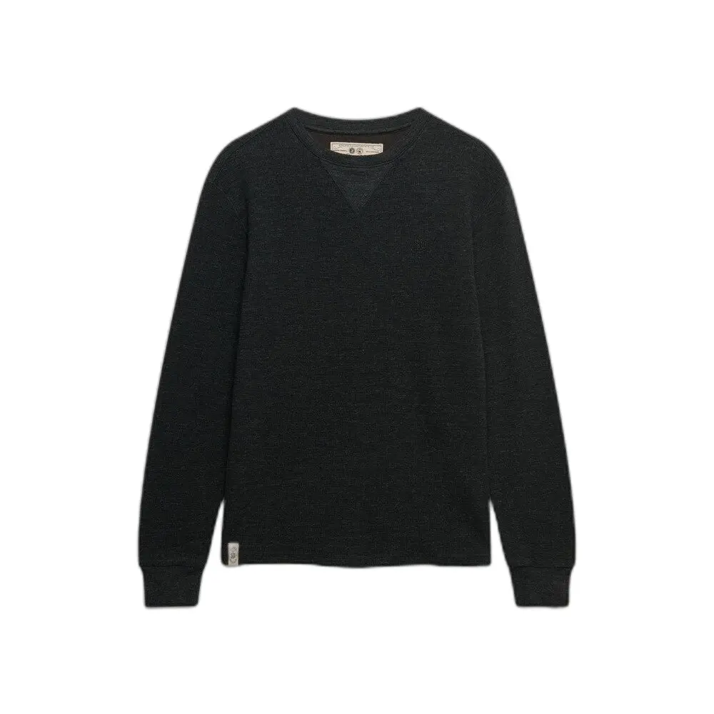 T shirt manches longues Superdry Slub Waffle