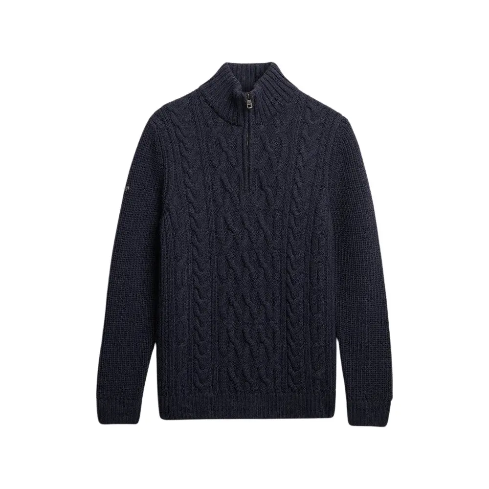 Pull torsadé à col camionneur Superdry Jacob