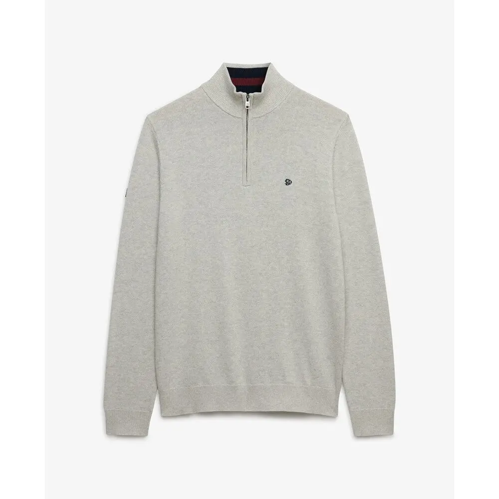 Katoenen half-zip trui Superdry Preppy Essential