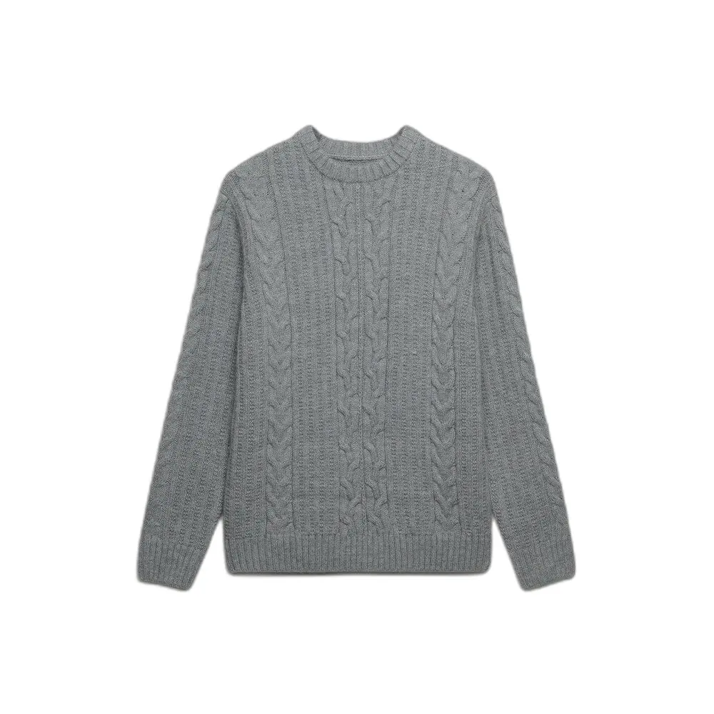Superdry Homme Pull Jacob en Maille Torsadée - vue 9