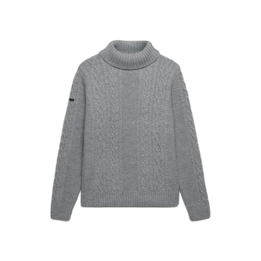 Pull à col roulé Superdry Jacob Cable
