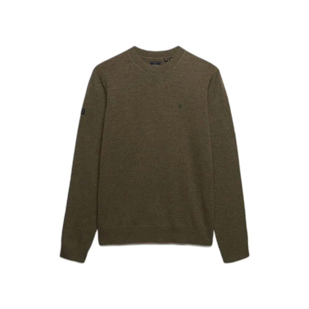 Superdry - Essential Lichtgewicht Wollen Mix Trui - Heren - Sweaters