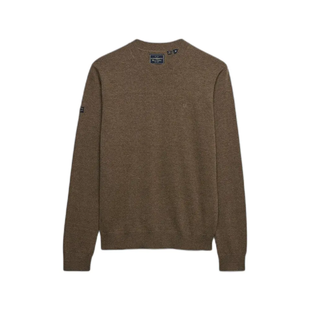 Superdry Homme Pull Essentiel Léger en Laine Mélangée - vue 10