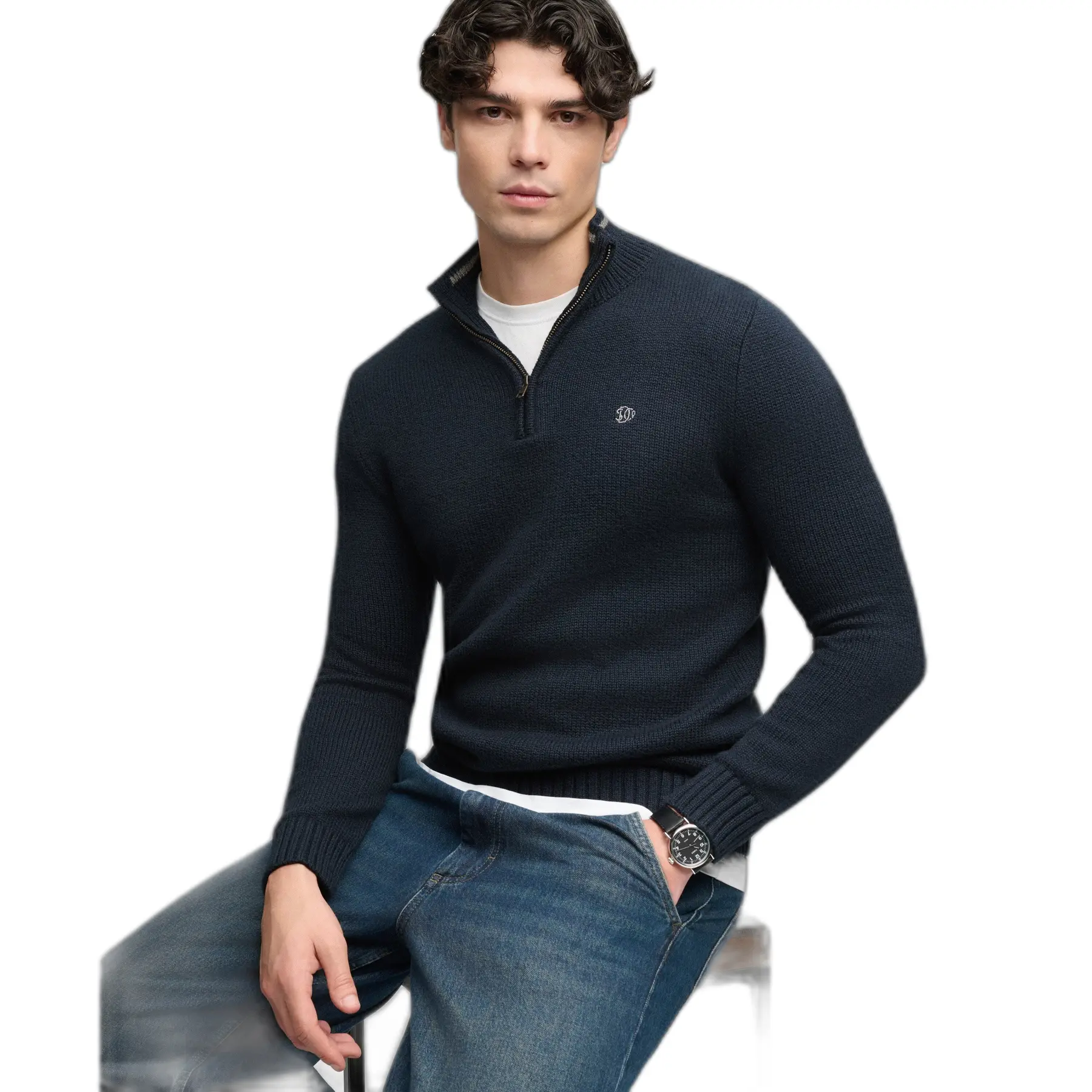 Pullover 1/2 Reißverschluss Superdry Preppy