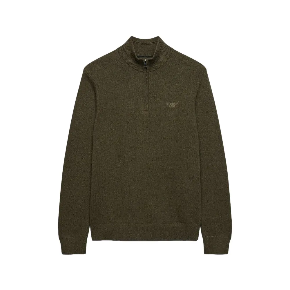 Pull demi zip Superdry Prep Essential - vue 2