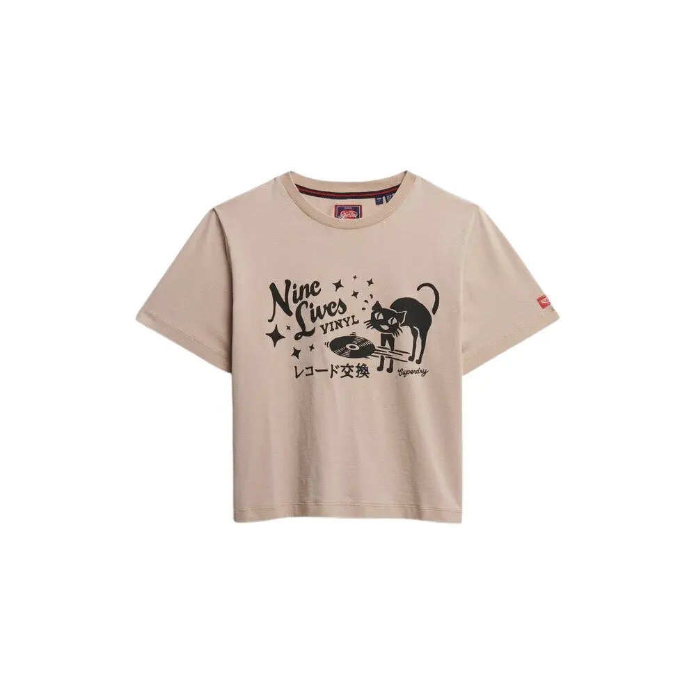 T shirt femme Superdry Roadside Trade