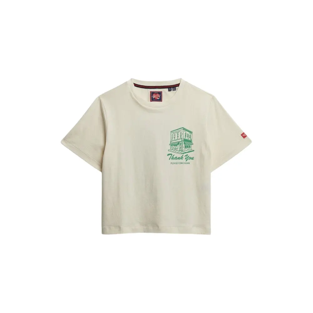 T shirt femme Superdry Roadside Trade