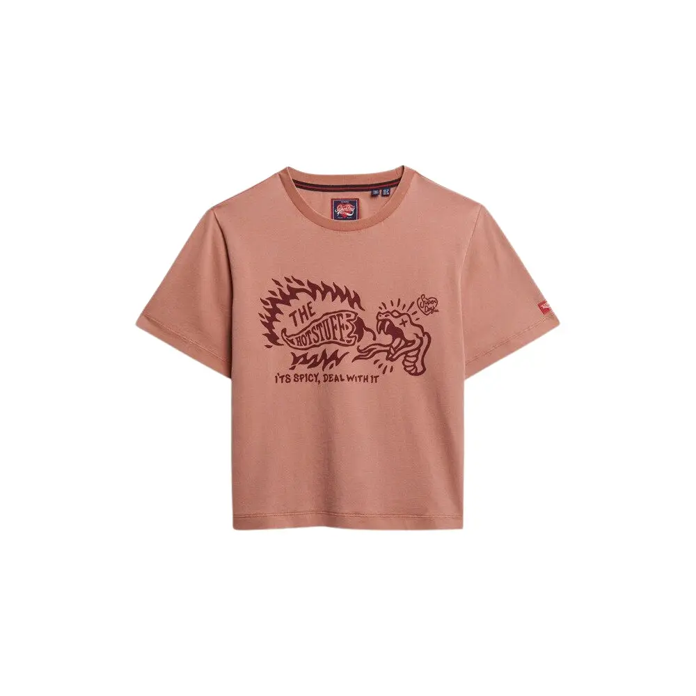 T shirt femme Superdry Roadside Trade