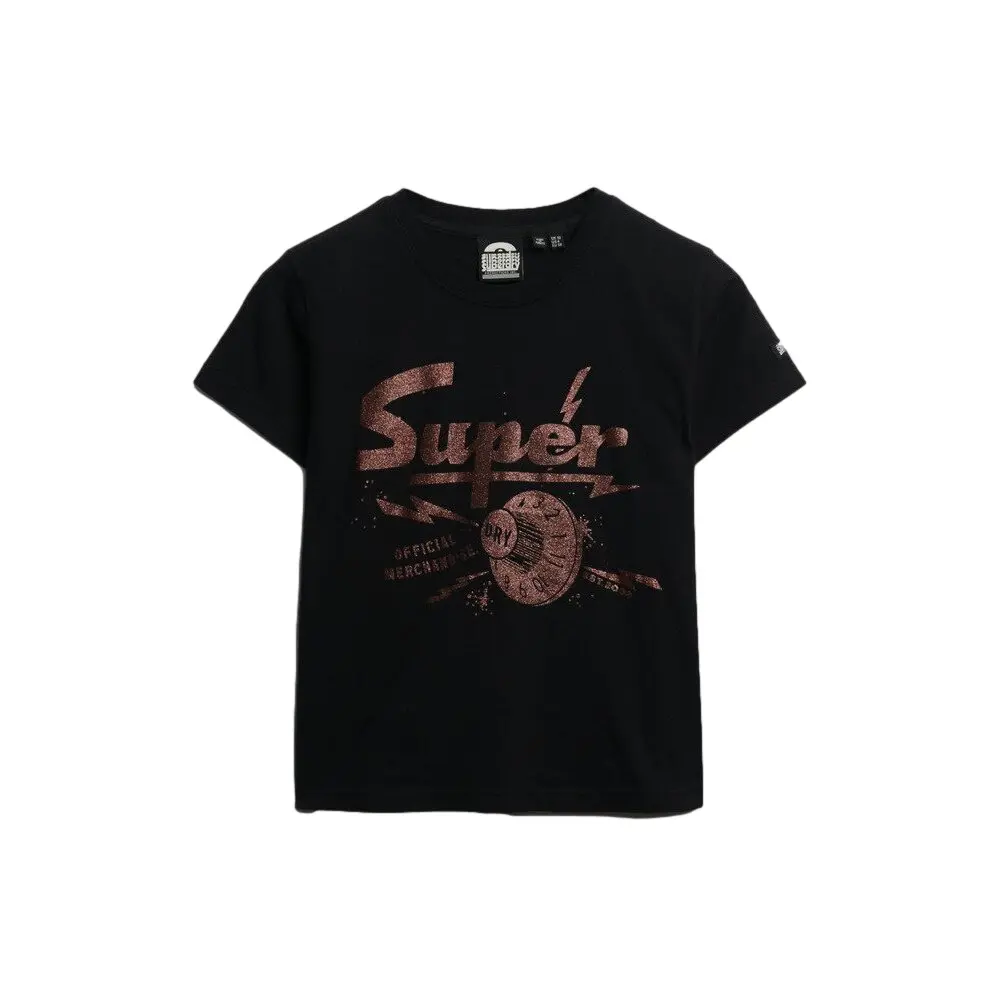 T shirt ajusté femme Superdry Band Merch