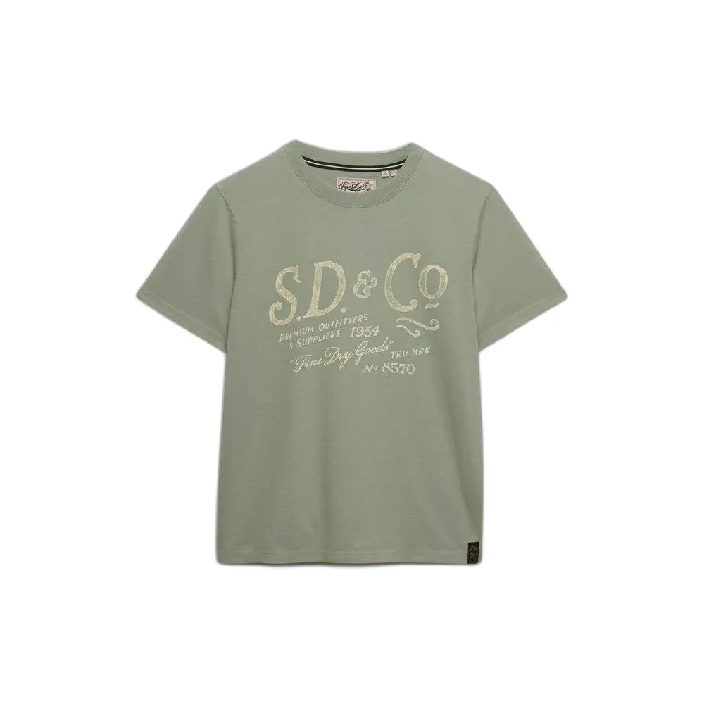 Dames-T-shirt Superdry Vintage Workwear