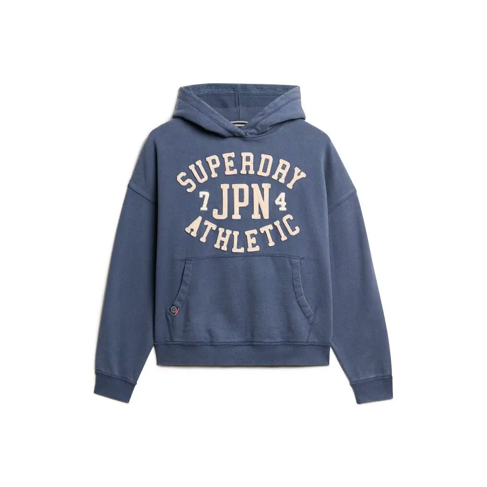 Sweatshirt à capuche oversize à motif appliqué femme Superdry Athletic Essentials