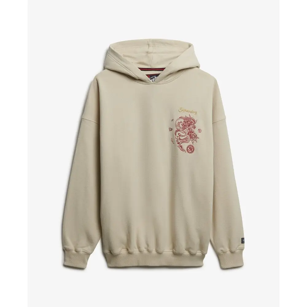Veste Superdry Veste de sport matelassée à capuche mi longue US 8