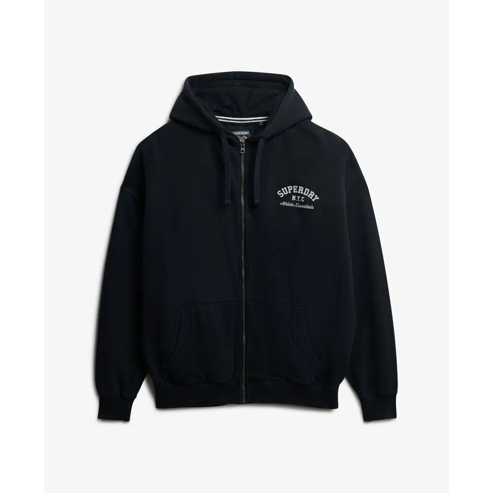 Sweat shirt Superdry Sweat à capuche zippé oversize Athletic Essentials US 10