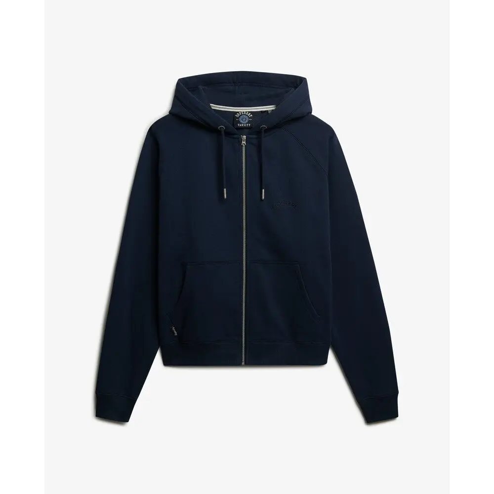 Sweatshirt à capuche zippé à logo femme Superdry Essential