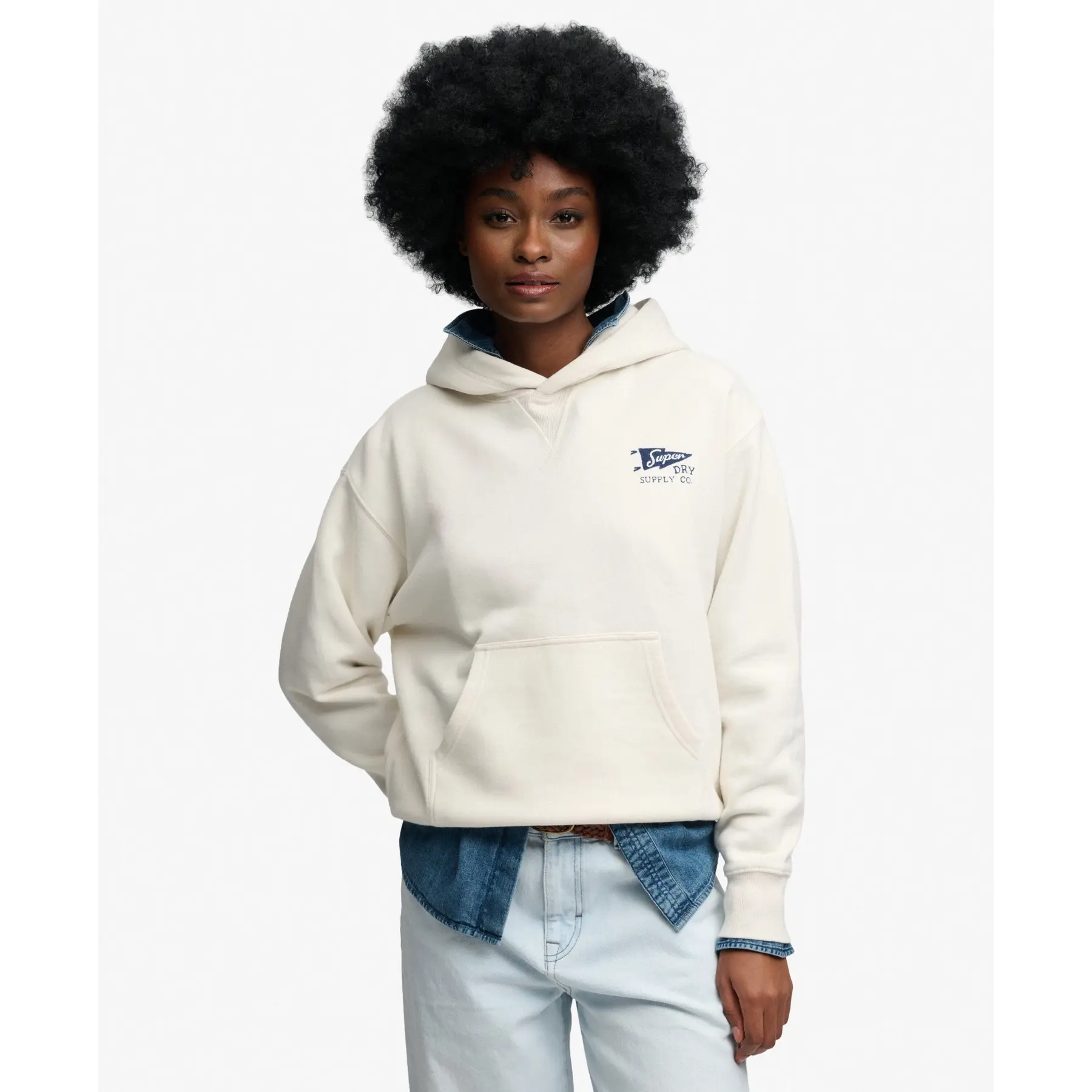 Sweatshirt à capuche femme Superdry Heritage