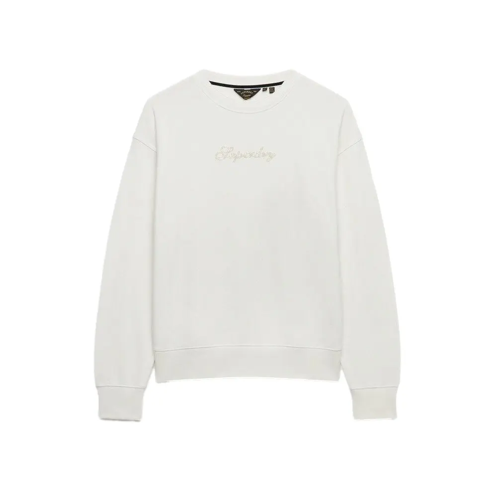 Sweatshirt femme Superdry Script Brand Loose