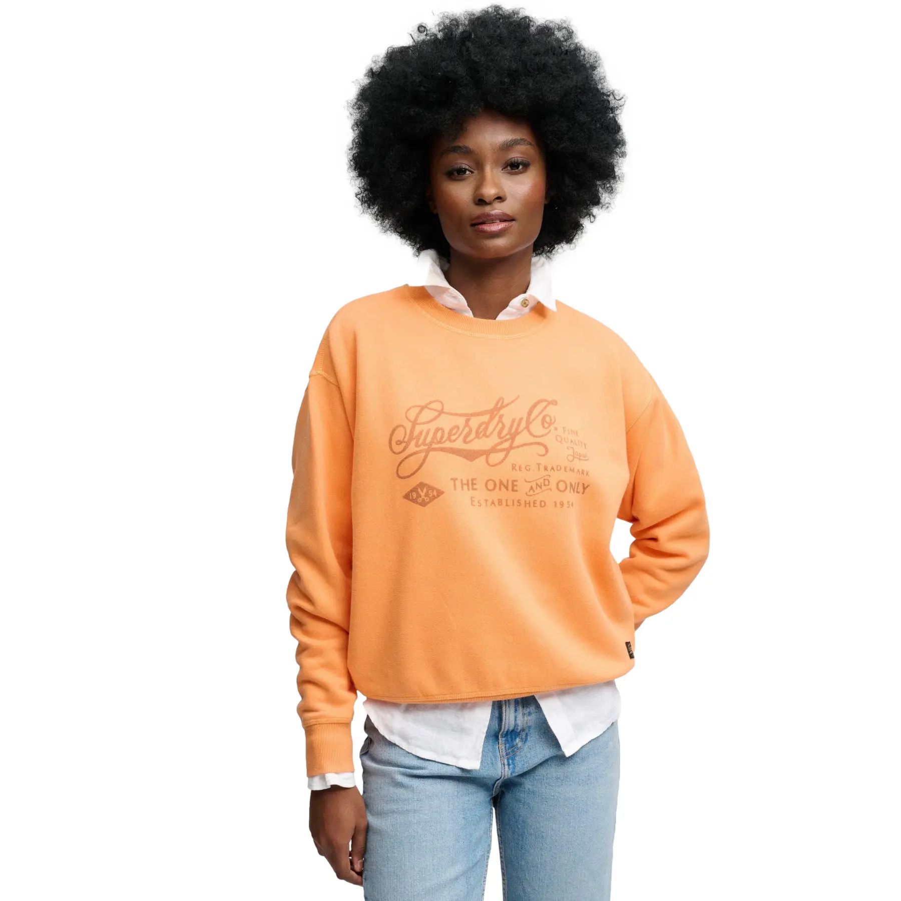 Felpa da donna Superdry Industry Worker