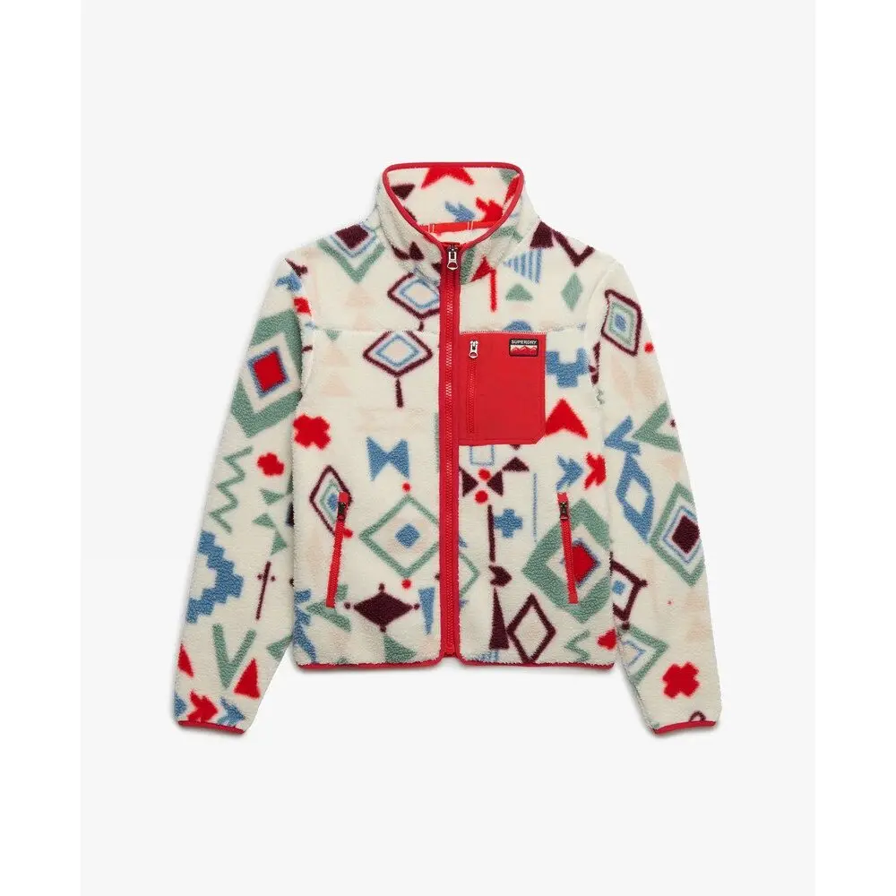 Pile con zip da donna Superdry Outdoor