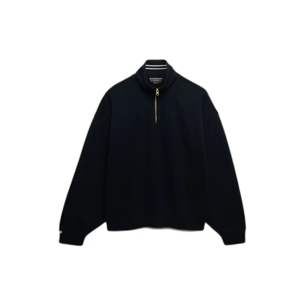 Sweatshirt half zip Damen Superdry Monogram