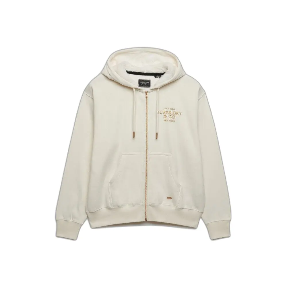 Sweatshirt à capuche zippée femme Superdry Luxe