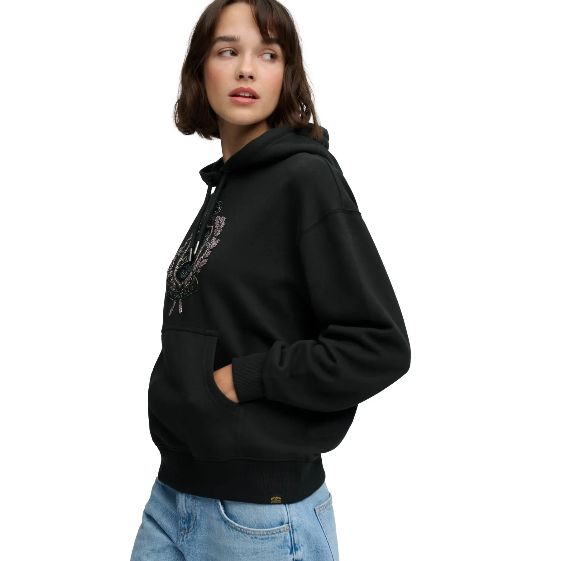 Sweatshirt à capuche femme Superdry Regal Crest
