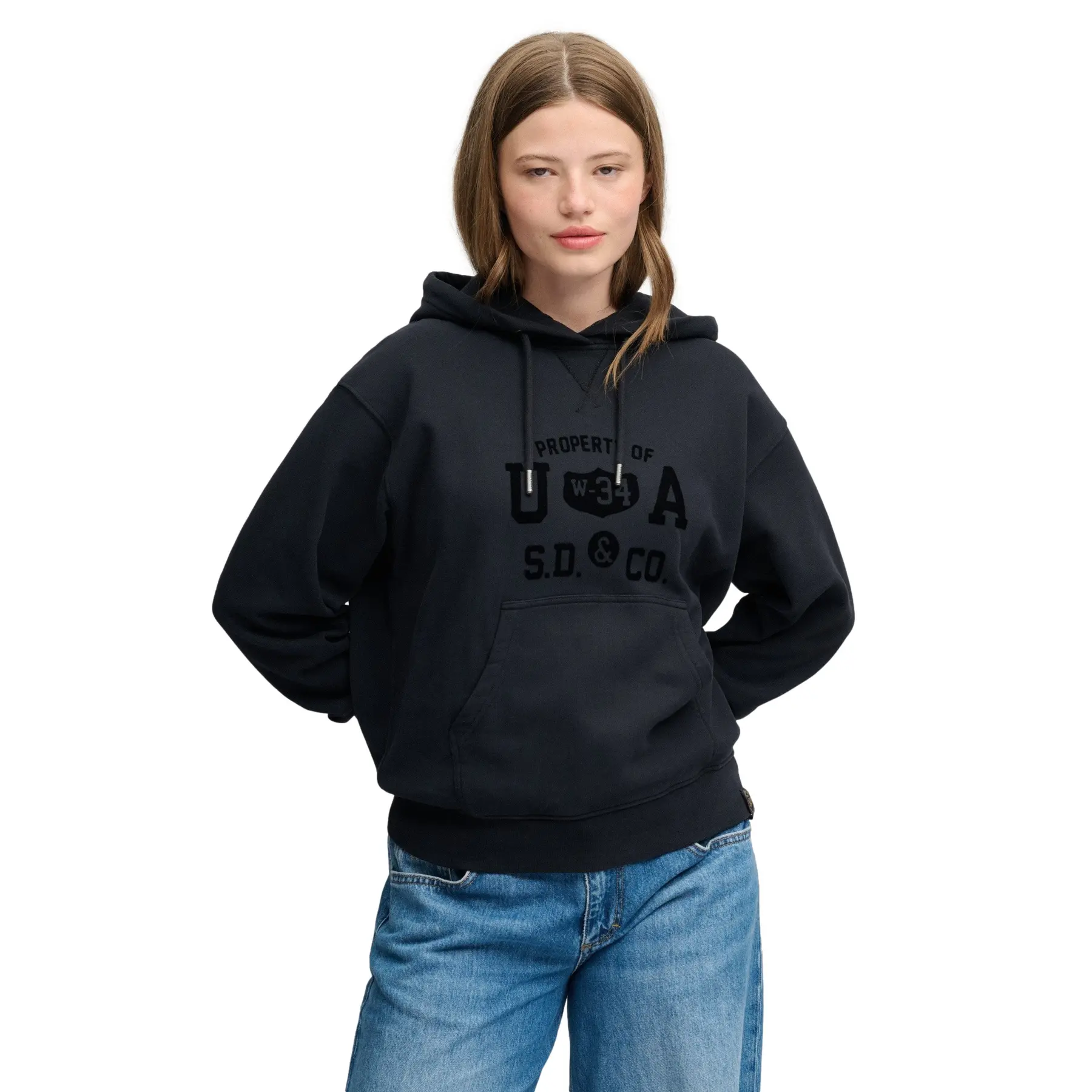 Sweatshirt à capuche femme Superdry Athletic