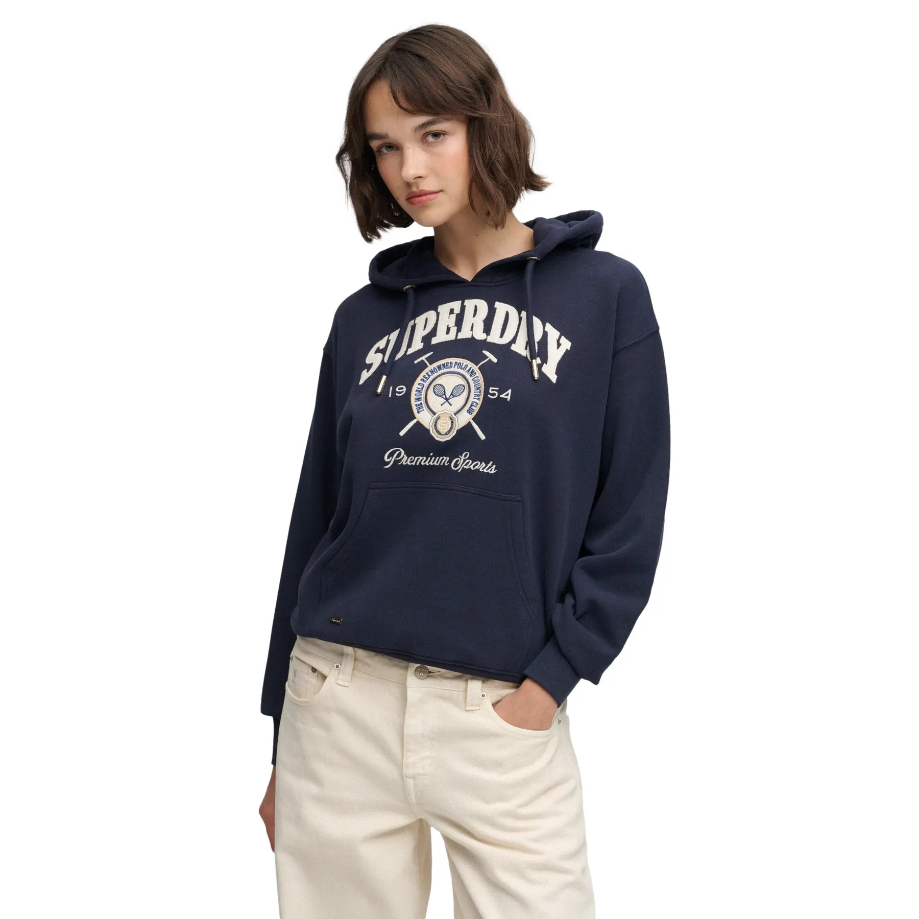 Sweatshirt à capuche femme Superdry Country Crest