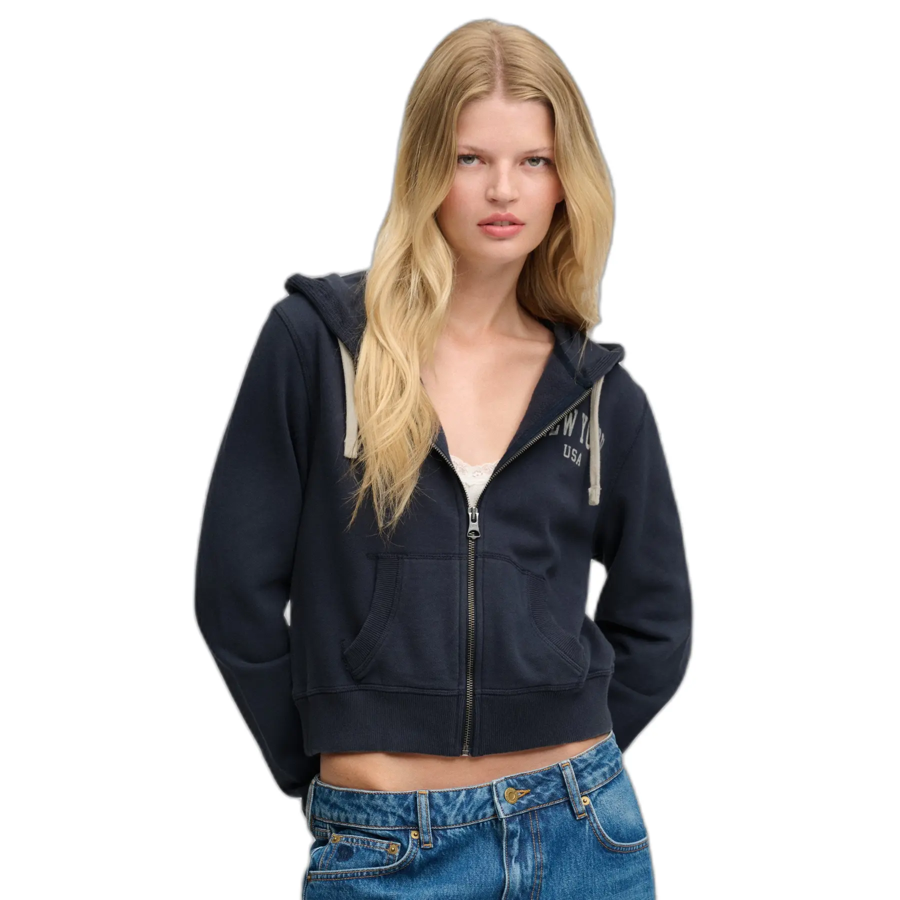 Hoodie Damen Superdry Athletic Essentials