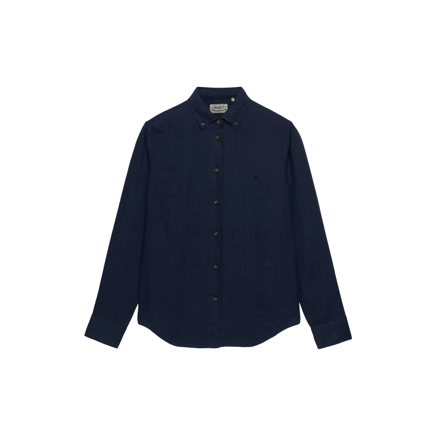 Chemise manches longues en lin femme Superdry Premium