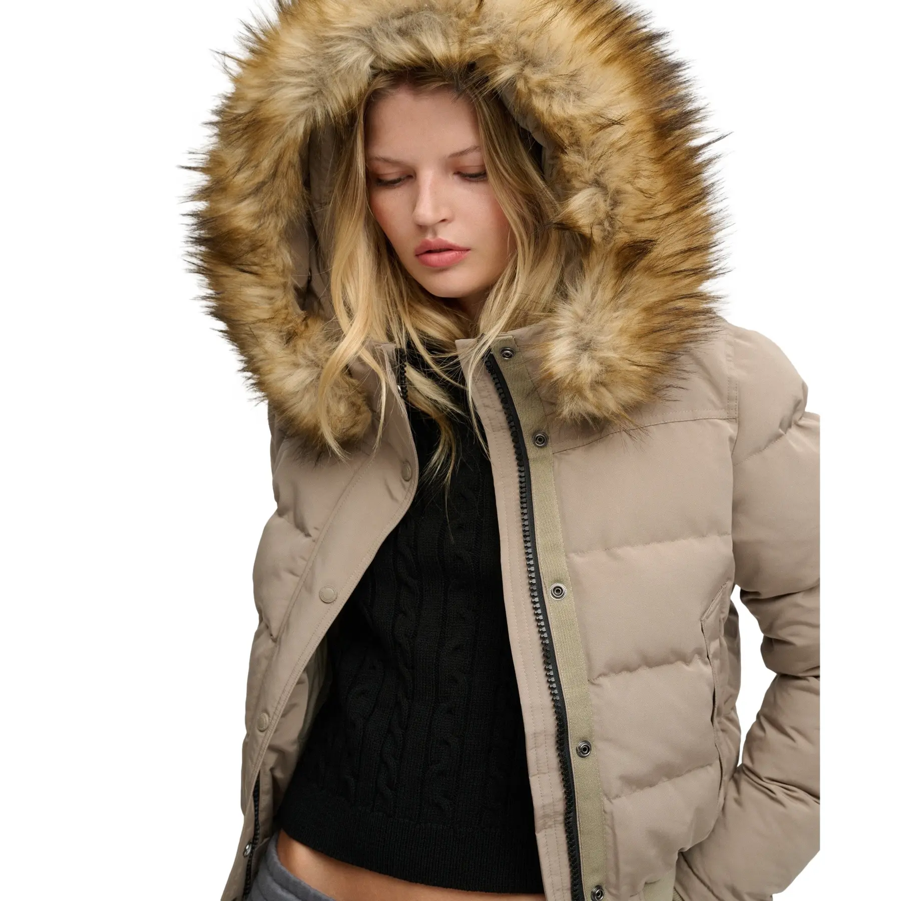 Piumino con cappuccio da donna  Everest