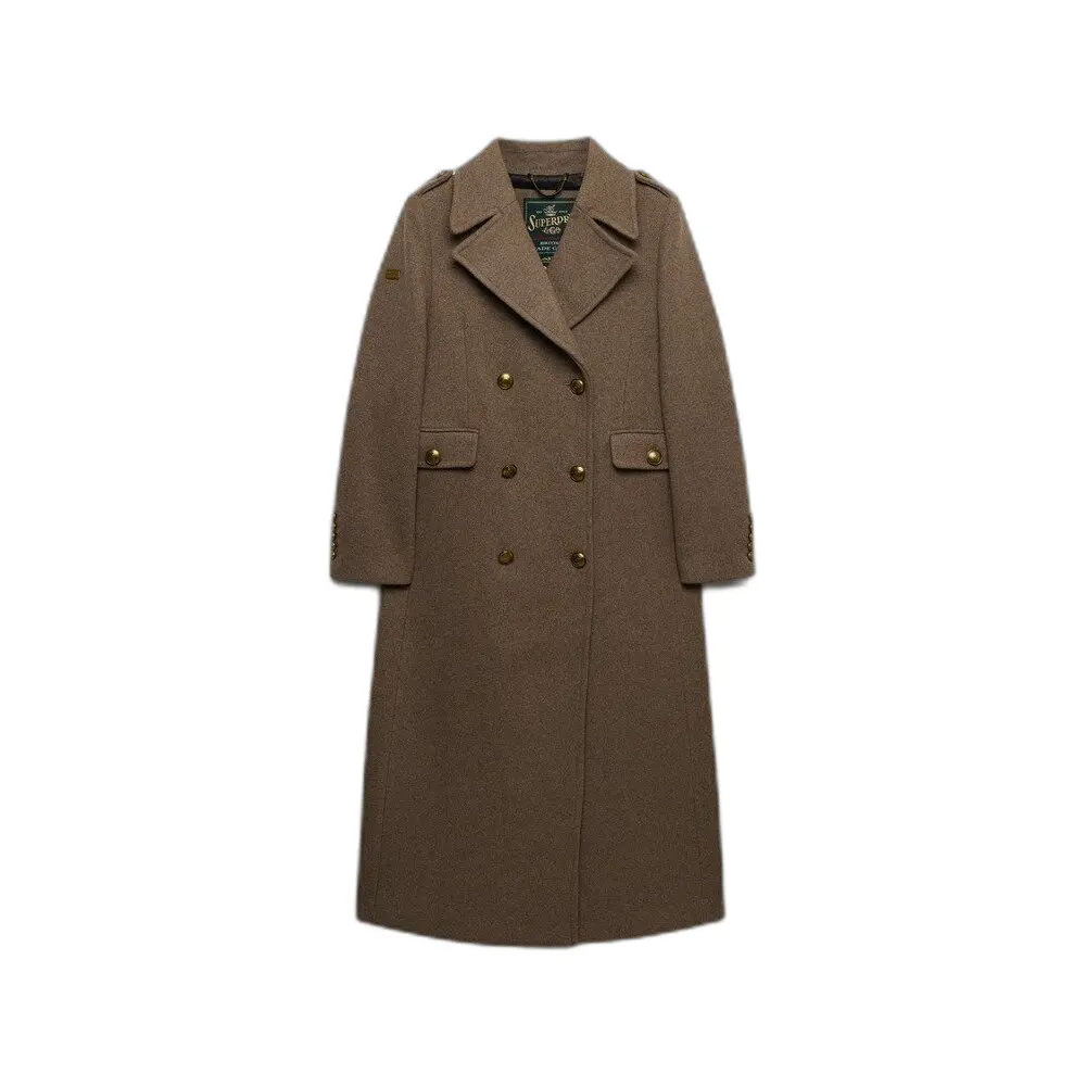 Wollmischung Doppelreiher Mantel Damen Superdry